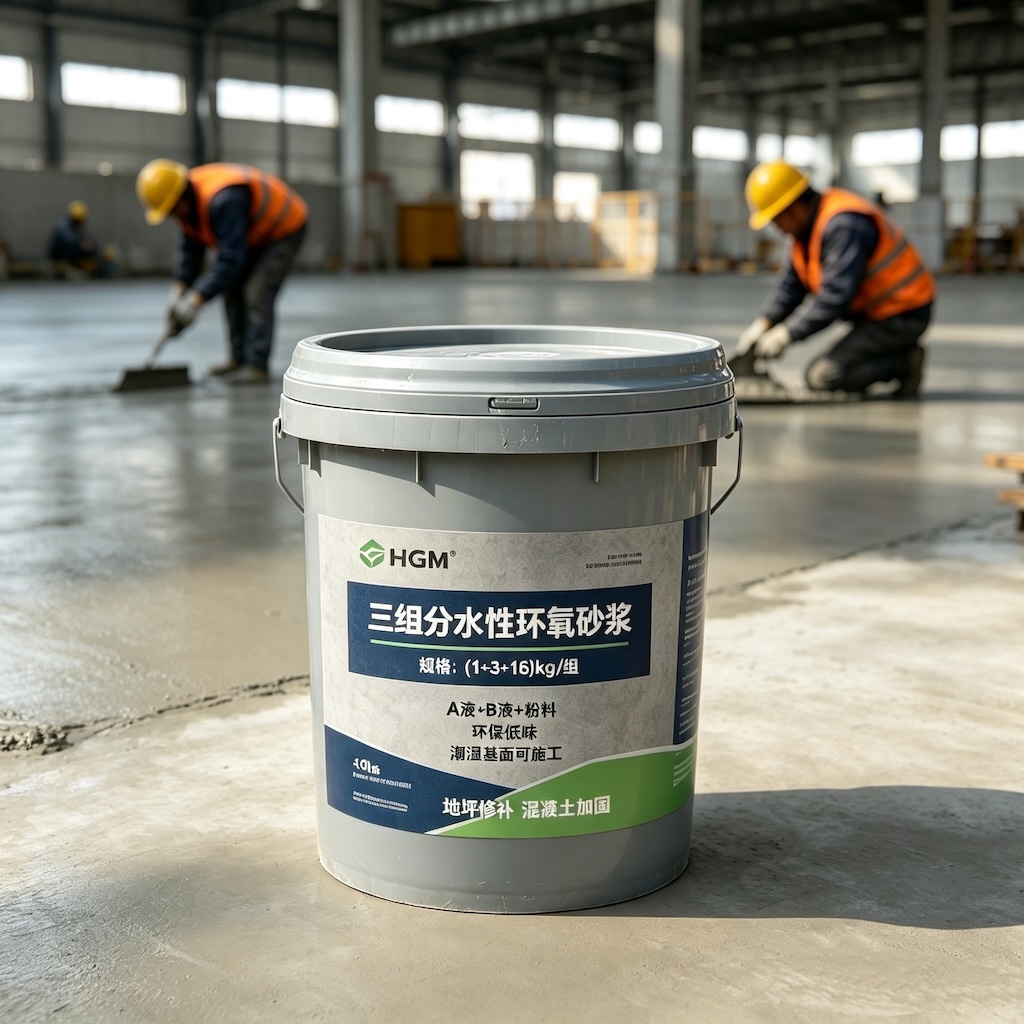 泸水三组份水性环氧砂浆